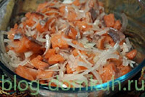 Сугудай из горбуши рецепт. Сугудай из красной рыбы