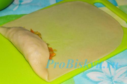 Молдавские пирожки-трубочки с капустой. Ингредиенты