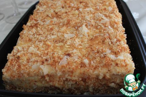 Ленивый торт Наполеон из слоеного теста. Мой "Ленивый" Наполеон.