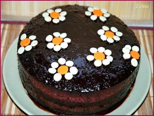 Шоколадно смородиновый торт гост. Торт "Шоколадно-смородиновый" (Сhocolate Black Currant Cake).