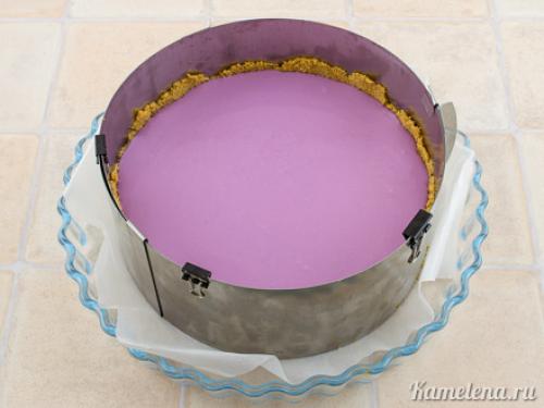 Шоколадно смородиновый чизкейк. Приготовление: