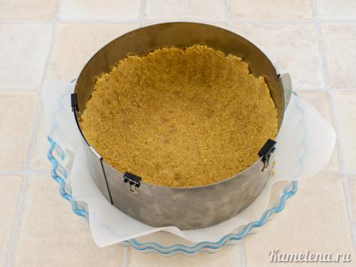 Шоколадно смородиновый чизкейк. Приготовление: