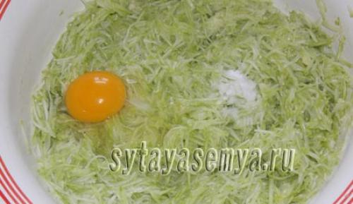 Торт из кабачковых блинчиков