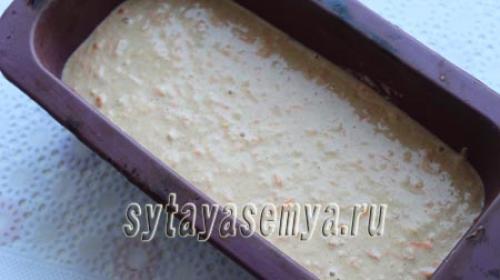 Диетический морковный торт