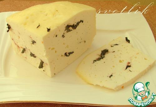 Домашний твердый сыр с дырками. Приготовление