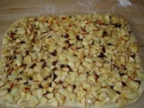 Пирог-улитка с яблоками. Яблочный пирог «Улитка»