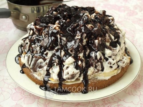 Торт Графские развалины. Торт «Графские развалины» со сметаной