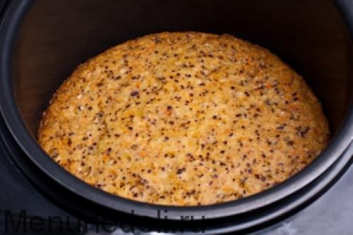 Морковный торт в мультиварке