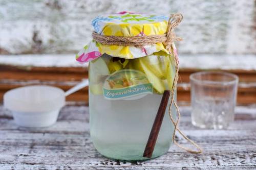 Компот из яблок с корицей. Вкусный компот из яблок с корицей: пошаговый рецепт с фото