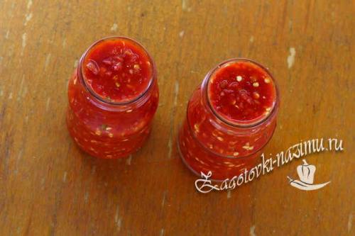 Соус из горького перца и сахара. Настоящая аджика из горького перца по-грузински без варки