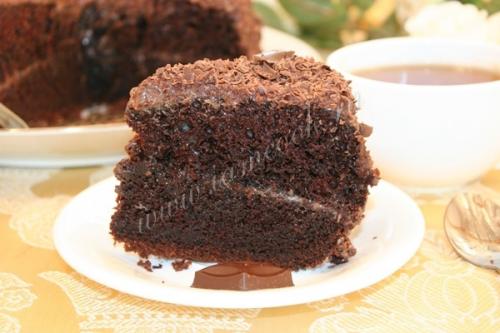 Шоколадный торт в мультиварке