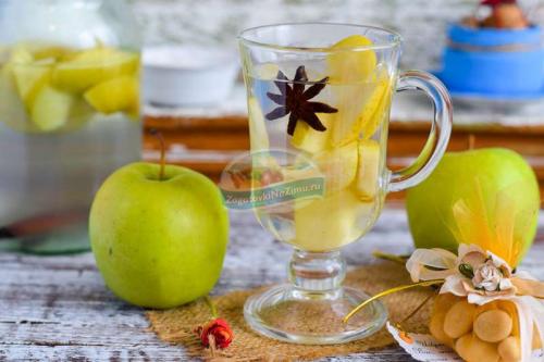 Компот из яблок с корицей. Вкусный компот из яблок с корицей: пошаговый рецепт с фото