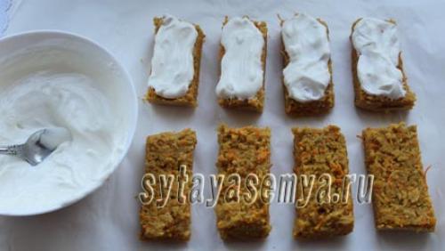 Диетический морковный торт