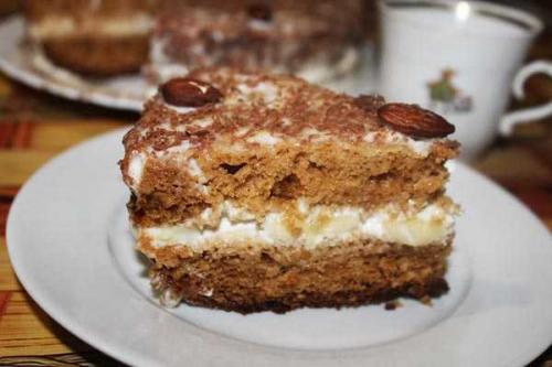 Медовик в мультиварке со сметанным кремом. Нежный медовик со сметанным кремом