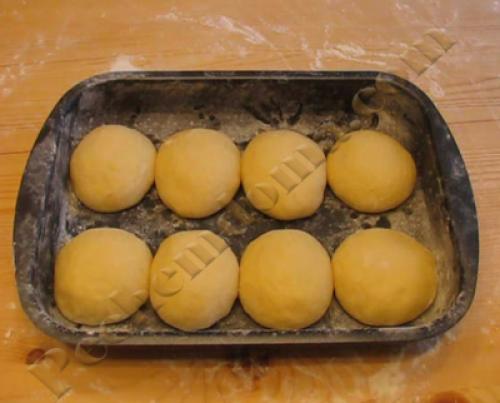 Сдобные булочки по ГОСТу