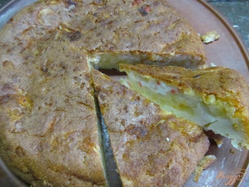 Заливной пирог на сковороде на плите. Заливной пирог на сковороде