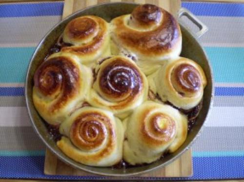 Сдобные булочки с вареньем. Булочки с вареньем