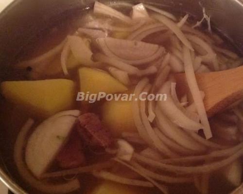 Лывжа из говядины. Суп Лывжа с говядиной рецепт