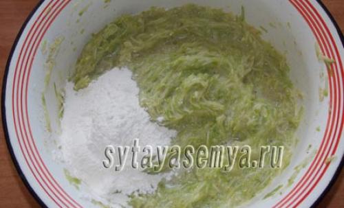 Торт из кабачковых блинчиков