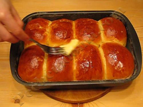 Сдобные булочки по ГОСТу