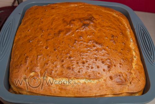 Пирог заливной с фаршем. Заливной пирог на кефире с фаршем, рецепт с фото