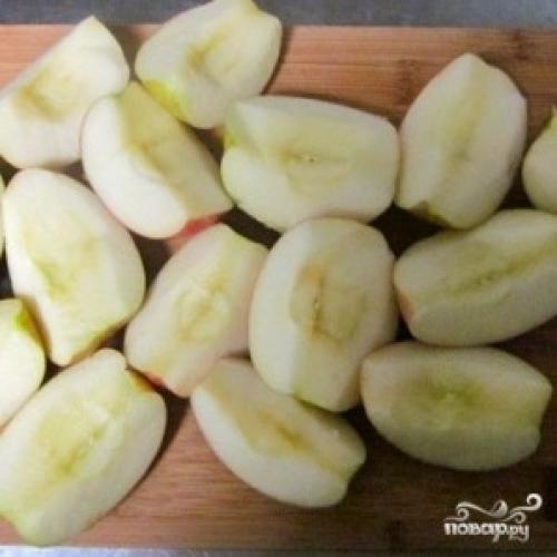 Утка с яблоками