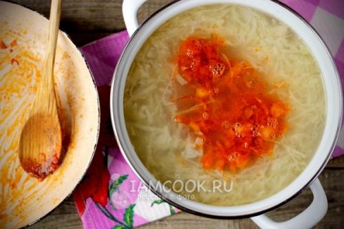 Борщ без свеклы. Пошаговый рецепт с фото