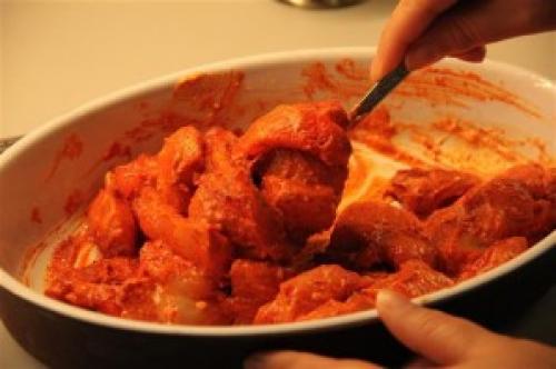 Маринованная в сметане курица. Курица, маринованная в сметане