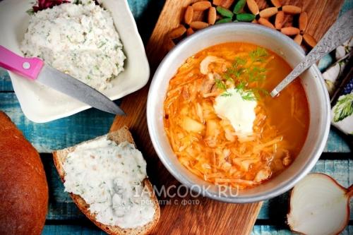 Борщ без свеклы. Пошаговый рецепт с фото