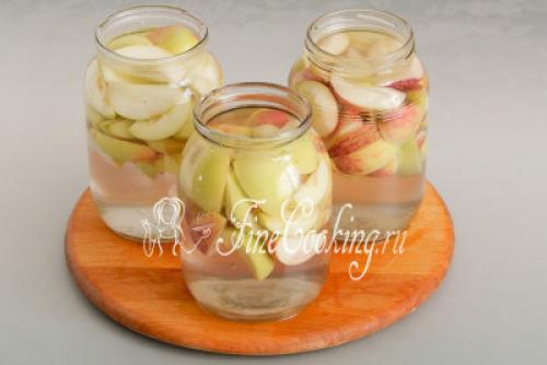 Рецепт яблочного компота на зиму. Компот из яблок на зиму