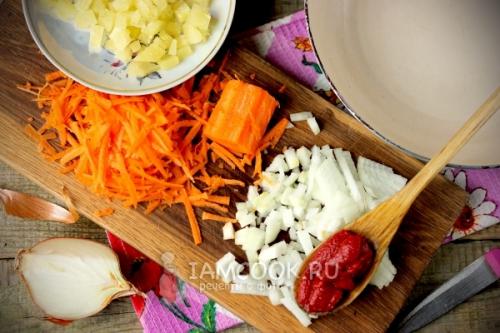 Борщ без свеклы. Пошаговый рецепт с фото