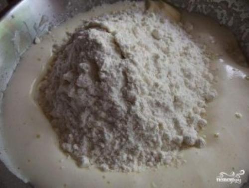 Сдобные булочки на скорую руку