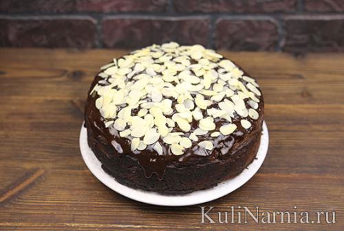 Сладкий пирог из кабачков