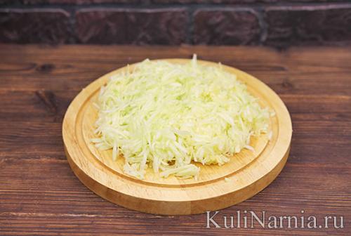 Сладкий пирог из кабачков