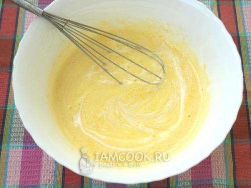 Пирог заливной с яблоками. Заливной пирог с яблоками