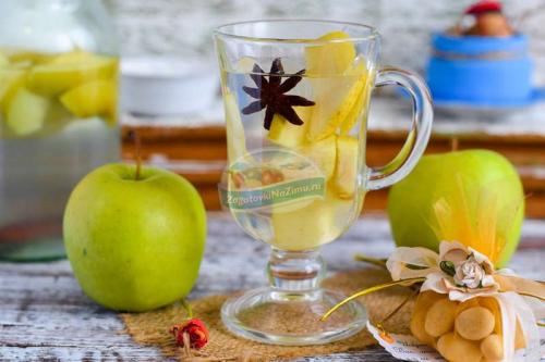 Компот из яблок с корицей. Вкусный компот из яблок с корицей: пошаговый рецепт с фото