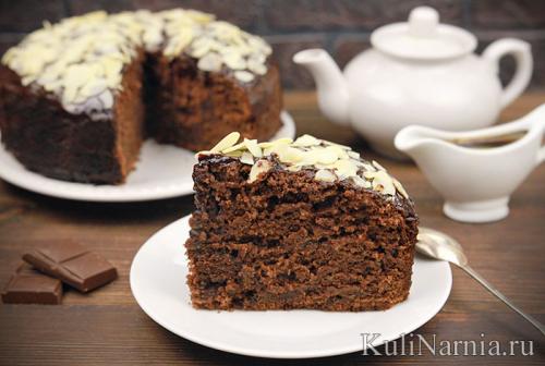 Сладкий пирог из кабачков