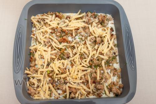 Пирог заливной с фаршем. Заливной пирог на кефире с фаршем, рецепт с фото