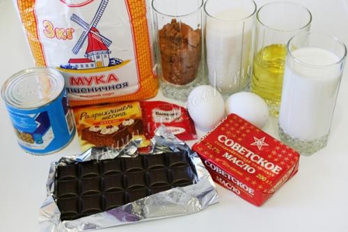 Шоколадный торт в мультиварке