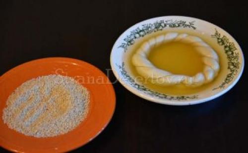 Симиты турецкие бублики с кунжутом рецепт. Турецкие бублики симиты с кунжутом