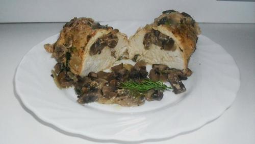 Блюда из курицы с грибами в духовке