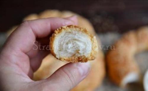 Симиты турецкие бублики с кунжутом рецепт. Турецкие бублики симиты с кунжутом