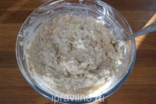 Овсяное печенье из овсяных хлопьев с бананом и яблоком. Творожное печенье с овсянкой, бананом и яблоком: рецепт с пошаговыми фото