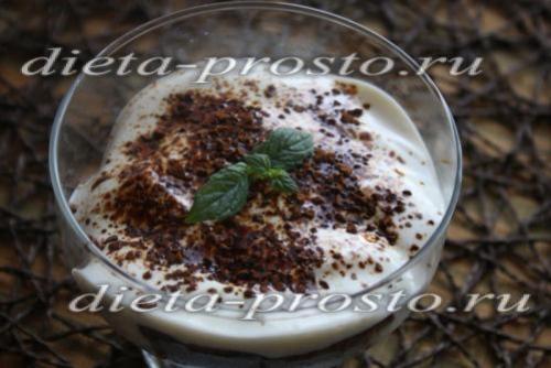 Пп тирамису с мягким творогом. Тирамису творожный диетический