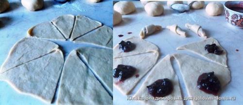 Рогалики студенческие рецепт. Рогалики "студенческие."