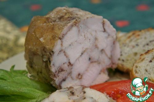 Куриная ветчина в банке настоящий домашний деликатес.