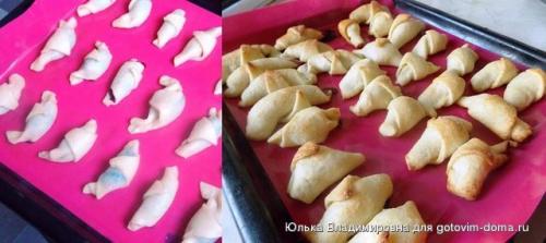 Рогалики студенческие рецепт. Рогалики "студенческие."