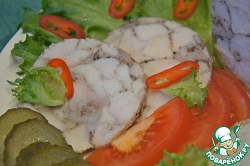 Куриная ветчина в банке настоящий домашний деликатес.