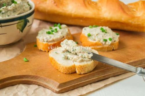 Намазка на бутерброд из селедки. Намазка из селедки для бутербродов