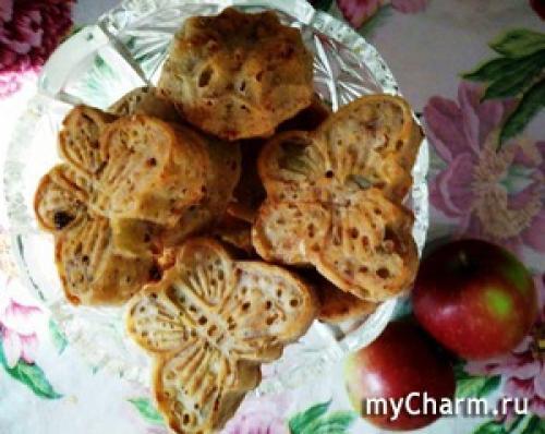 Творожно овсяное печенье с яблоком. Овсяное печенье с творогом и яблоками.